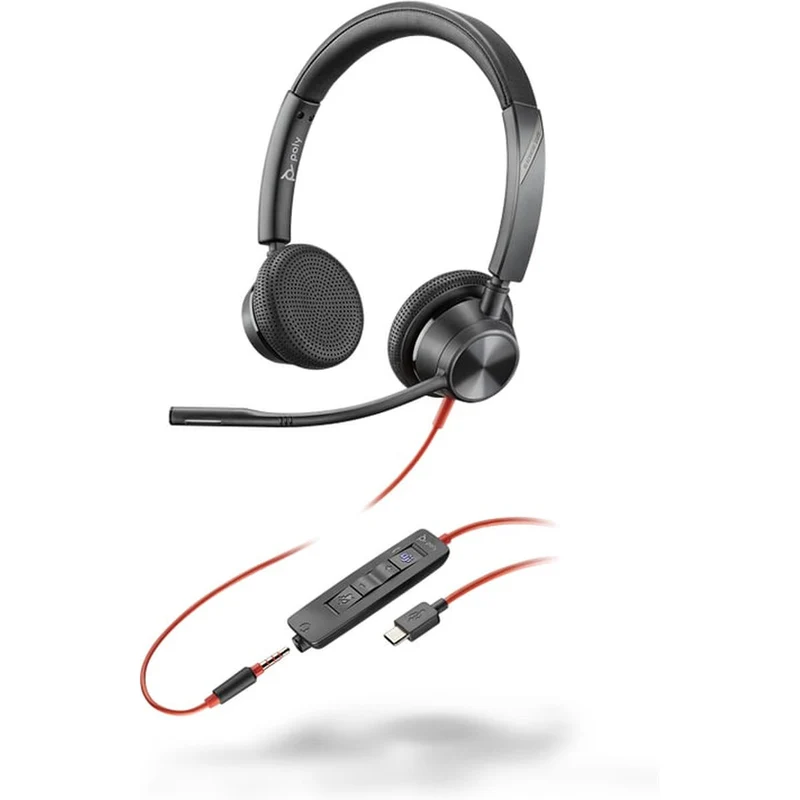 Auriculares Poly 8X222AA Negro