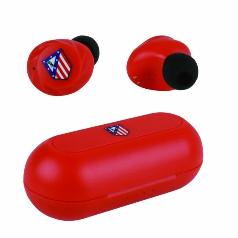 Auriculares Inalámbricos con Estuche de Carga Atlético Madrid 4906036 Rojo