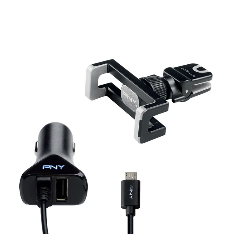 Set de Cargadores PNY ROAD KIT Negro