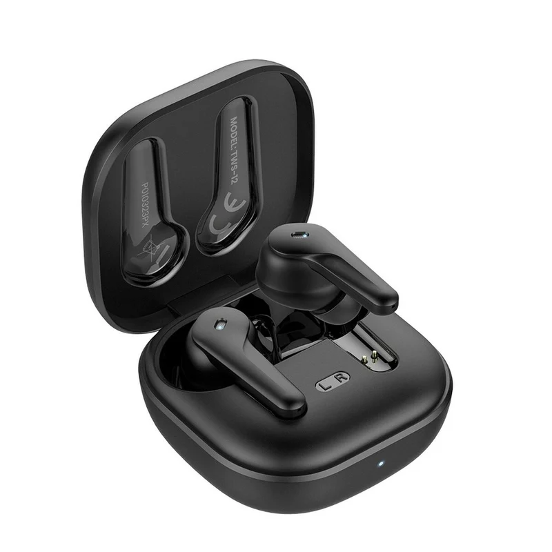 Auriculares in Ear Bluetooth Savio TWS-12 Negro
