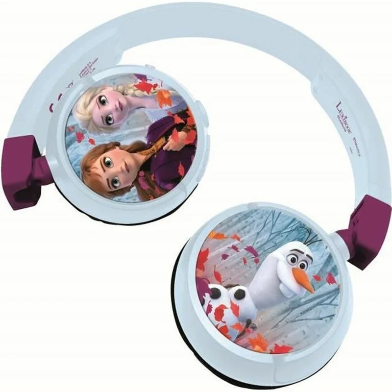 Auriculares de Diadema Plegables con Bluetooth Lexibook SNOW QUEEN Azul