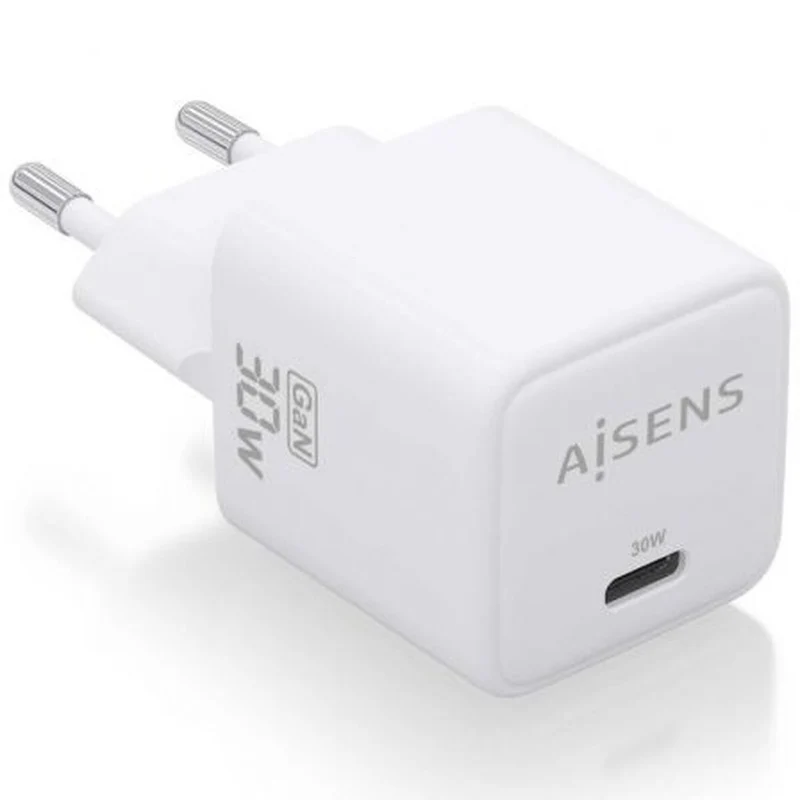 Cargador de Pared Aisens ASCH-30W1P035-W Blanco 33 W