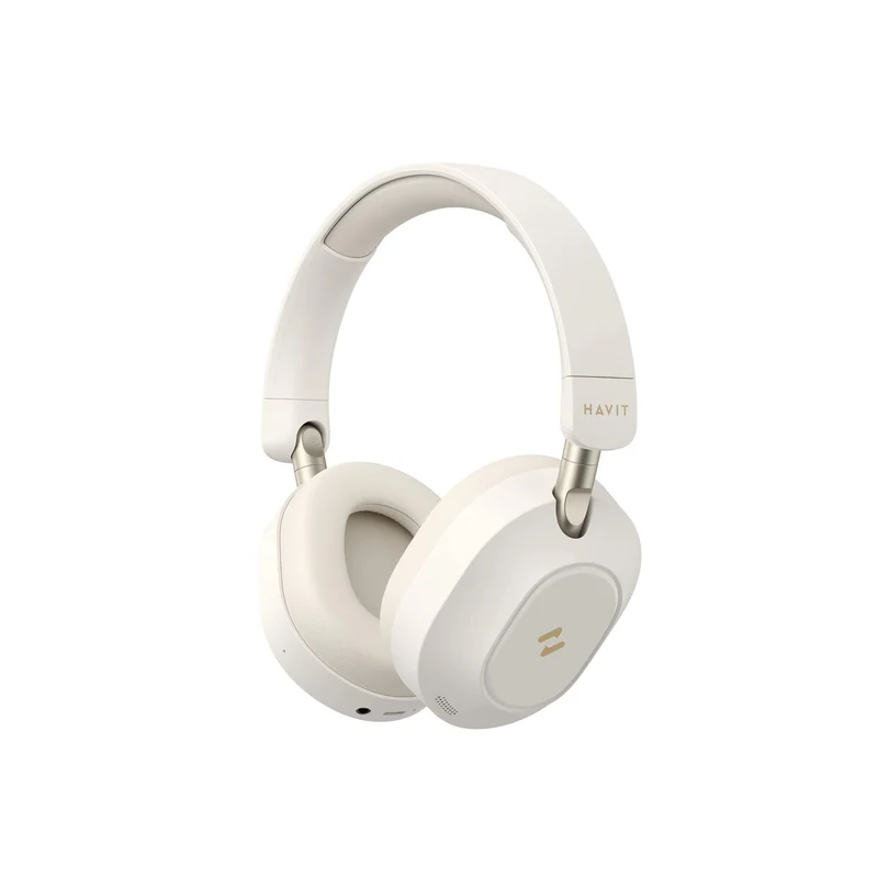 Auriculares Havit H668BT beige