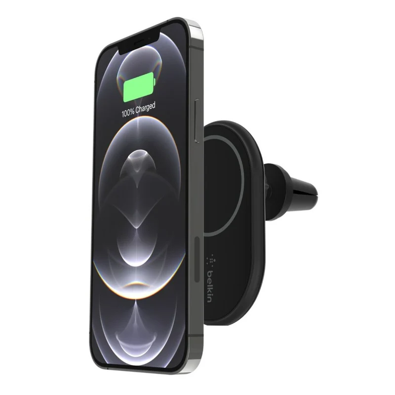 Cargador Inalámbrico con Soporte para Móviles Belkin WIC004BTBK Negro 10 W (1 unidad)