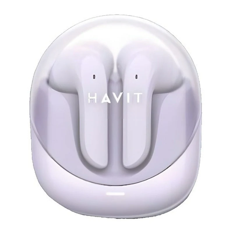 Auriculares Inalámbricos con Estuche de Carga Havit Modern Buds Púrpura
