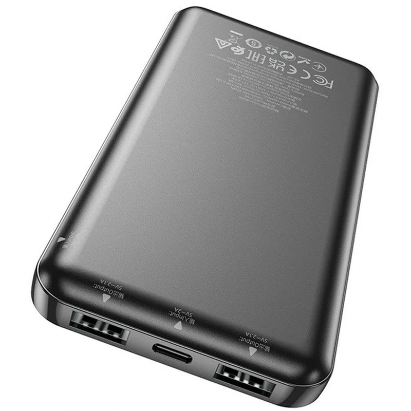 Powerbank Hoco J100 black Negro 10000 mAh