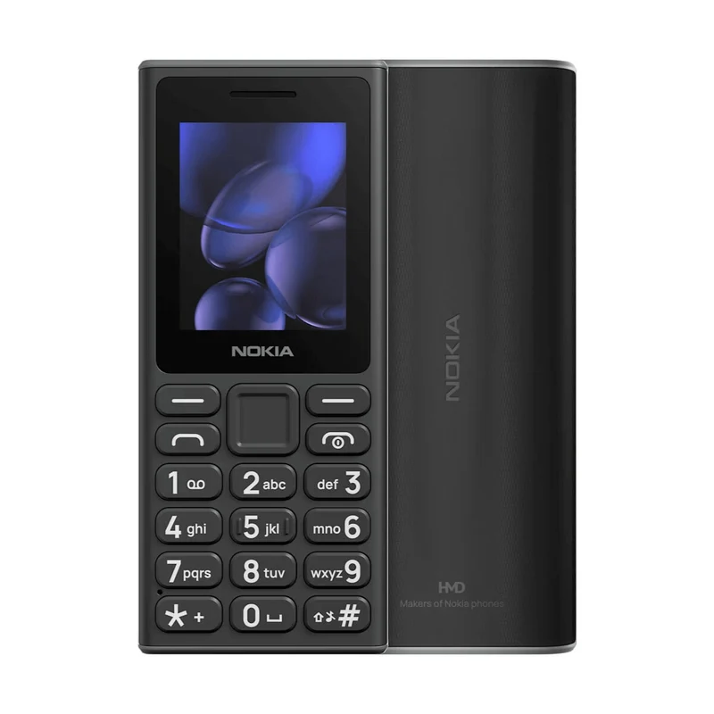 Teléfono Móvil para Mayores Nokia 105 (2024) Negro 4 MB Single Core™ 1,8"