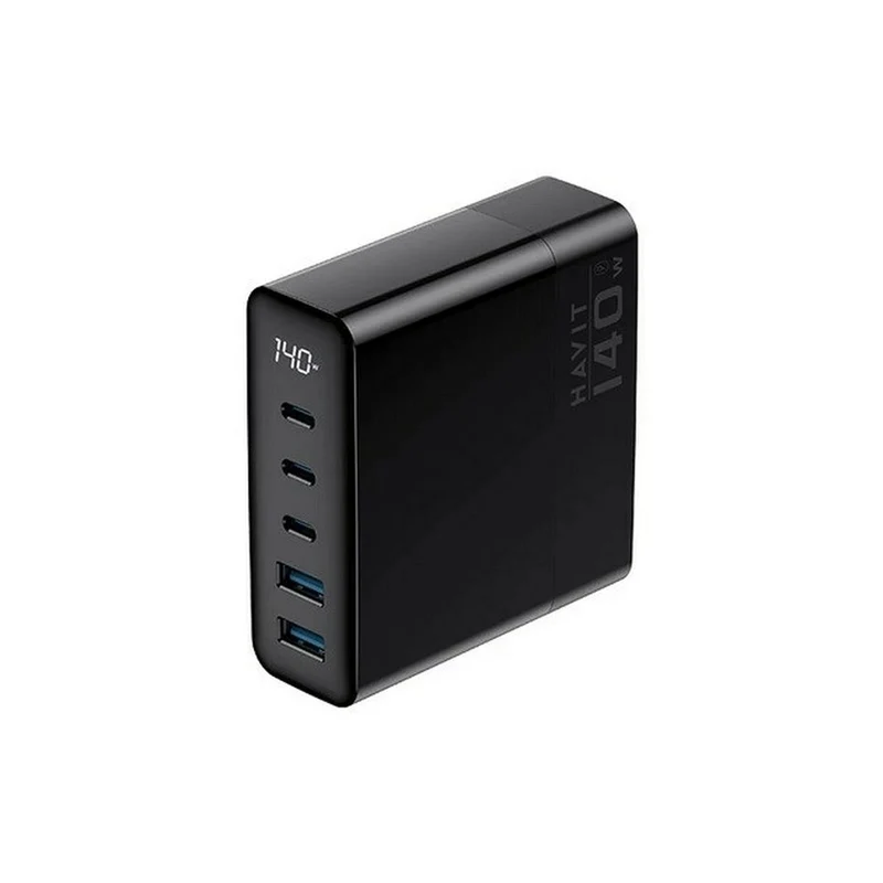 Cargador de Pared Havit UCLE004 EU Negro