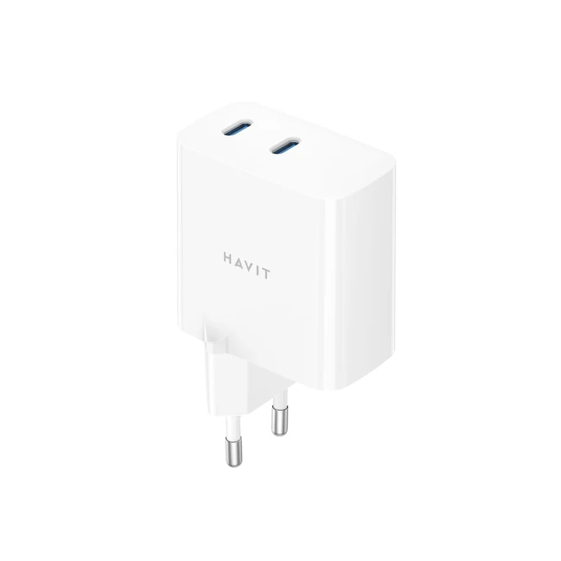 Cargador de Pared Havit UC45 EU Blanco 45 W