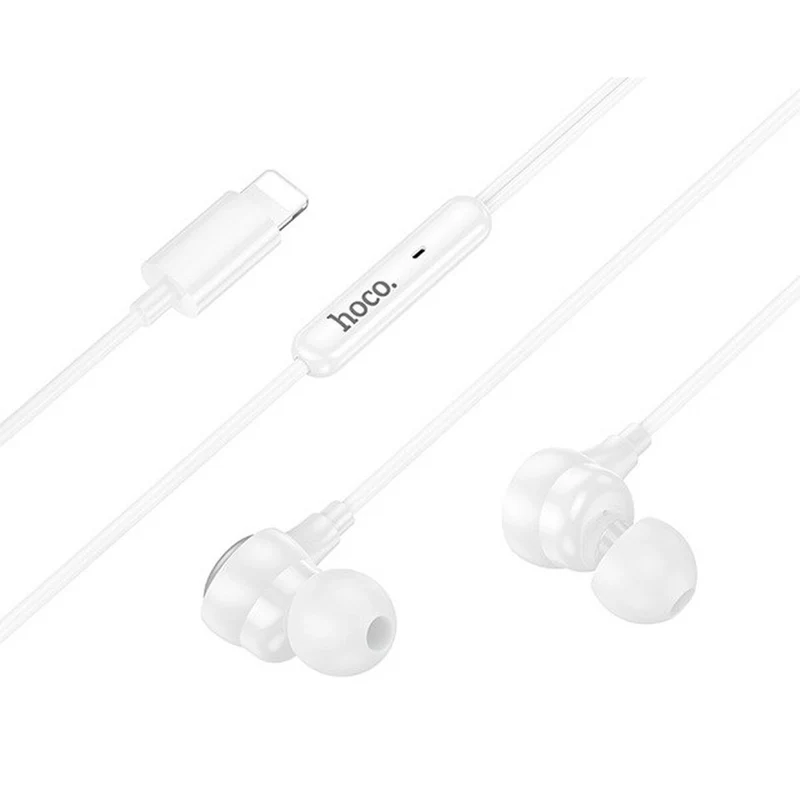 Auriculares con Micrófono Hoco M116 Benevolent Blanco
