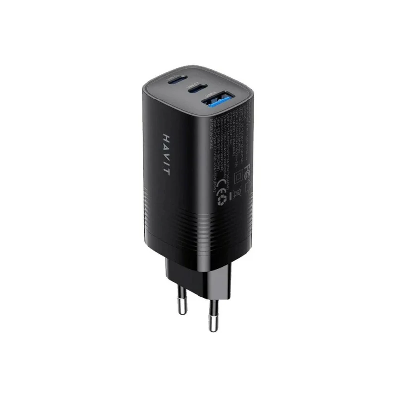Cargador de Pared Havit UC20 EU Negro 65 W
