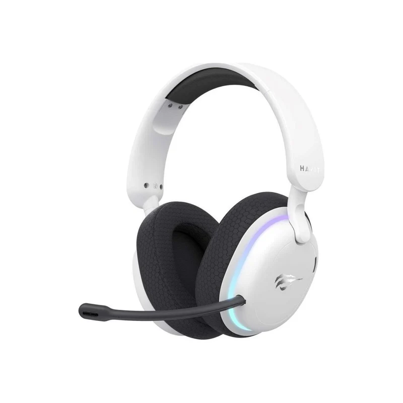 Auriculares con Micrófono Gaming Havit Fuxi-H7 Blanco Negro