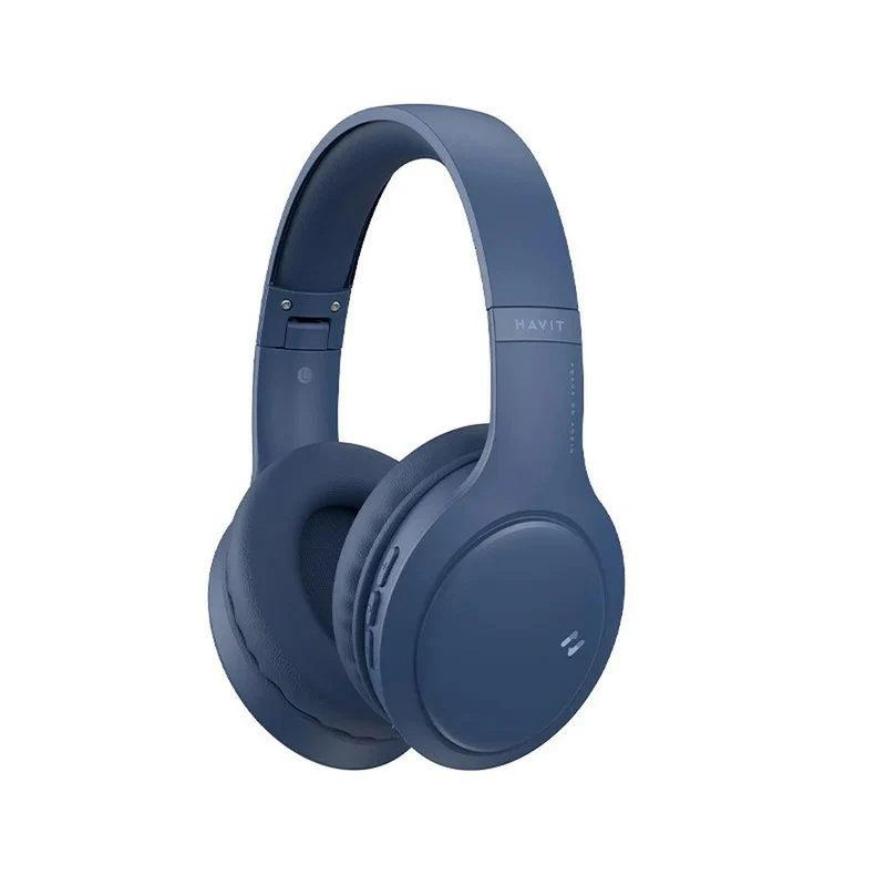 Auriculares de Diadema Bluetooth Havit H633BT Azul