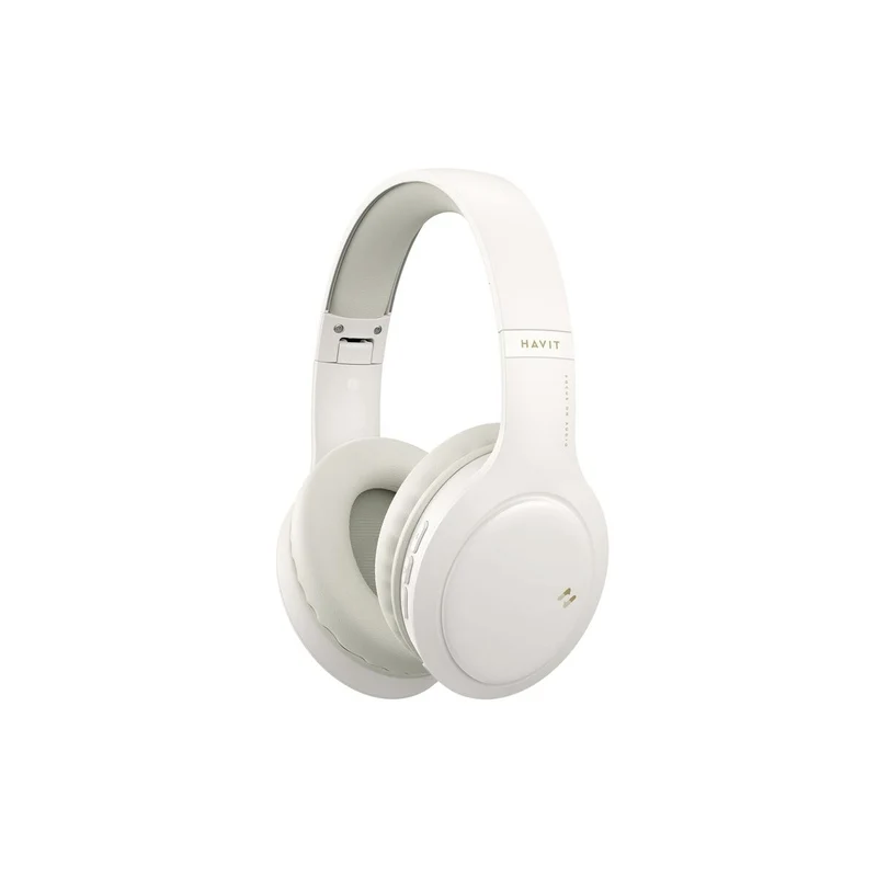Auriculares de Diadema Bluetooth Havit H633BT Beige