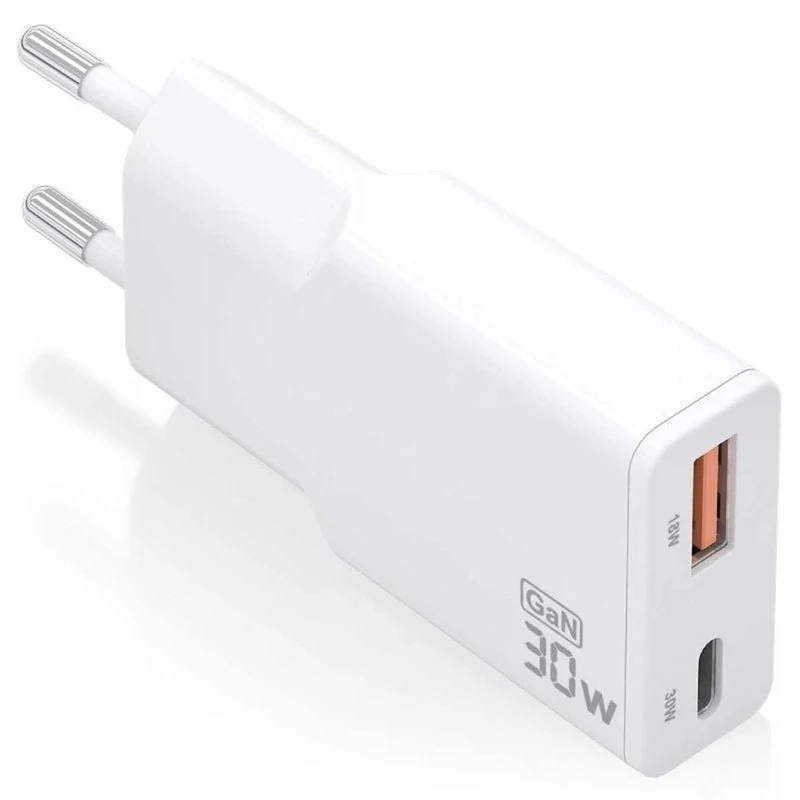 Cargador de Pared Aisens ASCH-30W2P046-W Blanco 30 W