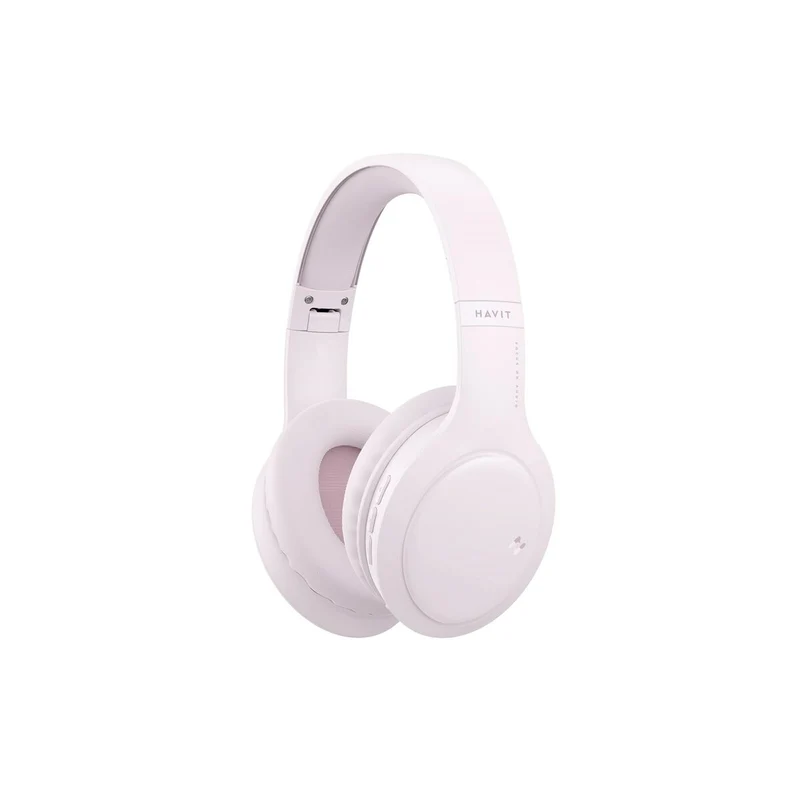 Auriculares de Diadema Bluetooth Havit H633BT Rosa