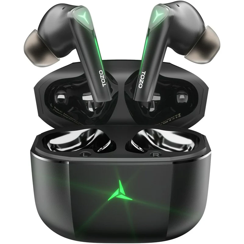 Auriculares Inalámbricos con Estuche de Carga TOZO Gaming Pods Negro