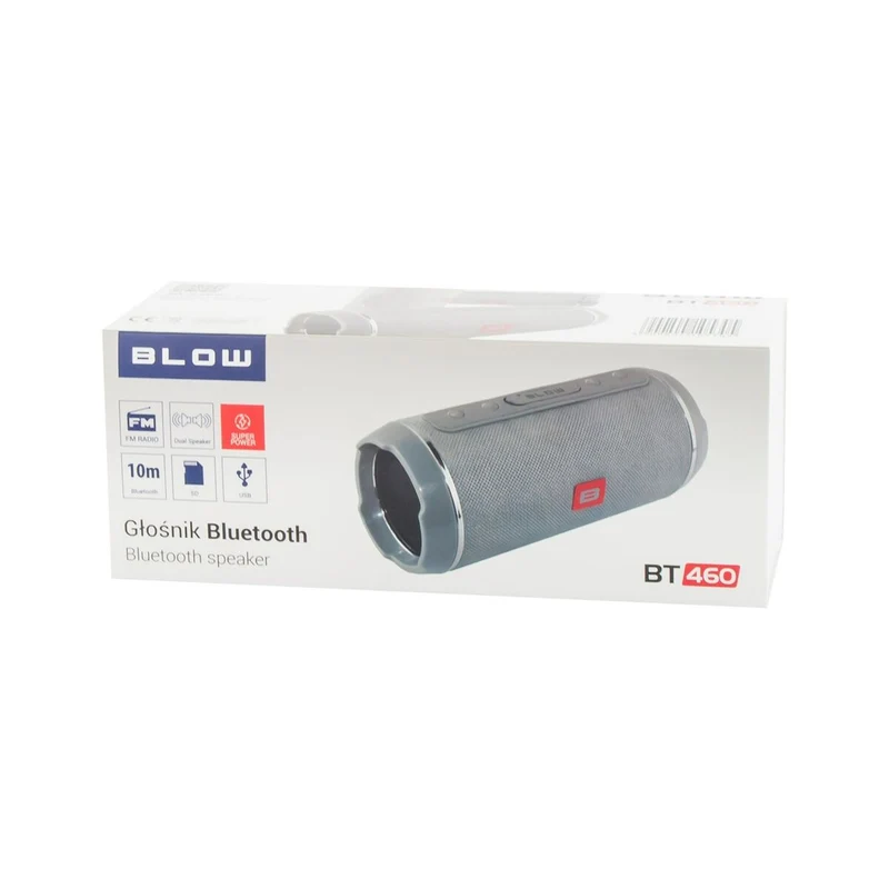 Altavoz Bluetooth Portátil Blow BT460 Gris Gris claro