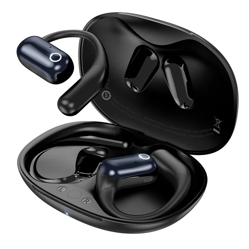 Auriculares Inalámbricos con Estuche de Carga Hoco EA6 Negro