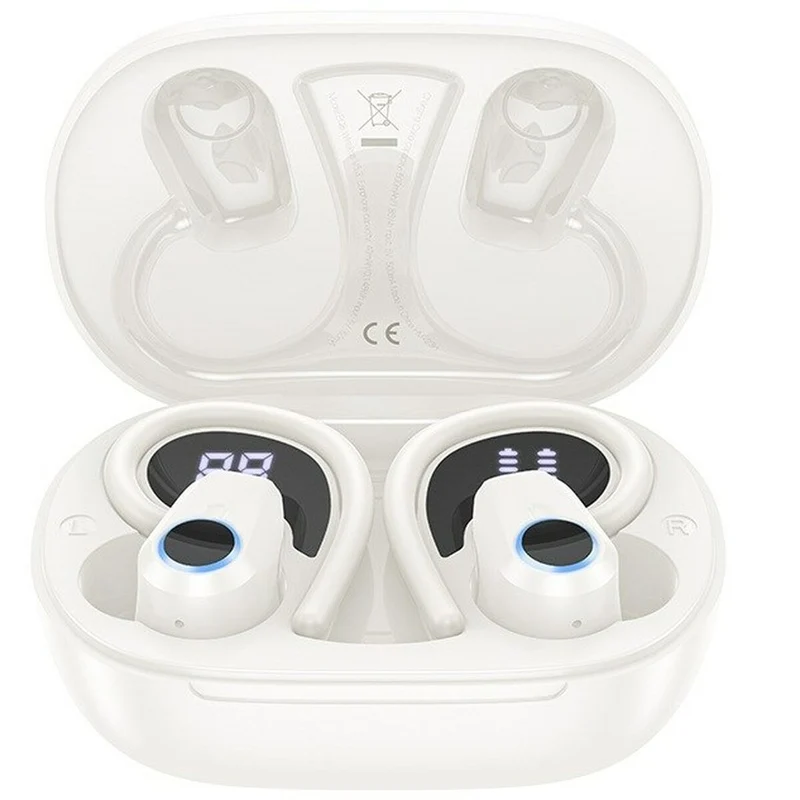 Auriculares Inalámbricos con Estuche de Carga Hoco EQ8 Pure Joy Blanco
