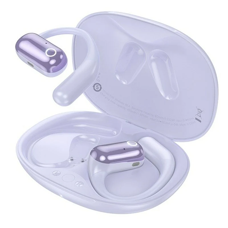 Auriculares Inalámbricos con Estuche de Carga Hoco EA6 Púrpura