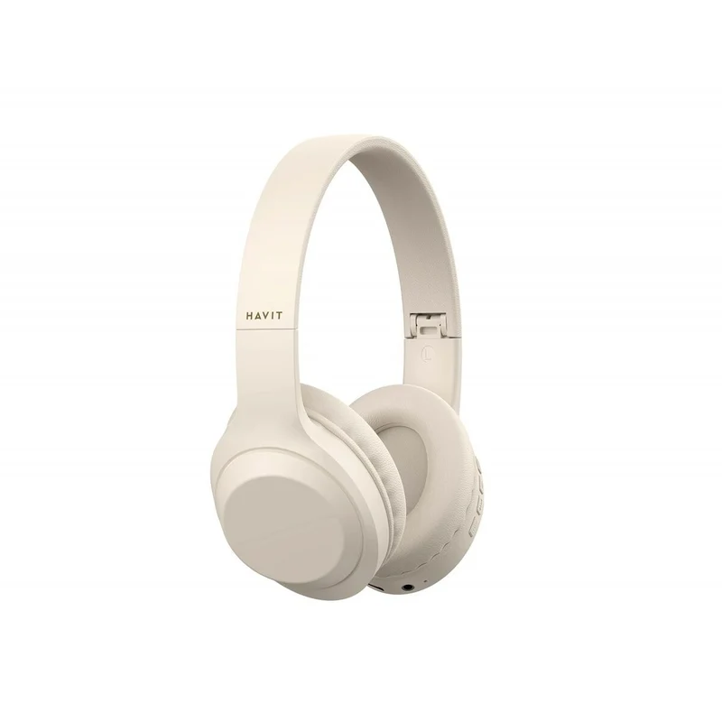 Auriculares de Diadema Bluetooth Havit H628BT Beige