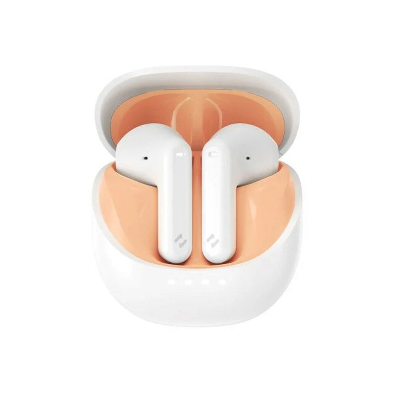 Auriculares Inalámbricos con Estuche de Carga Havit TW931 Blanco Naranja
