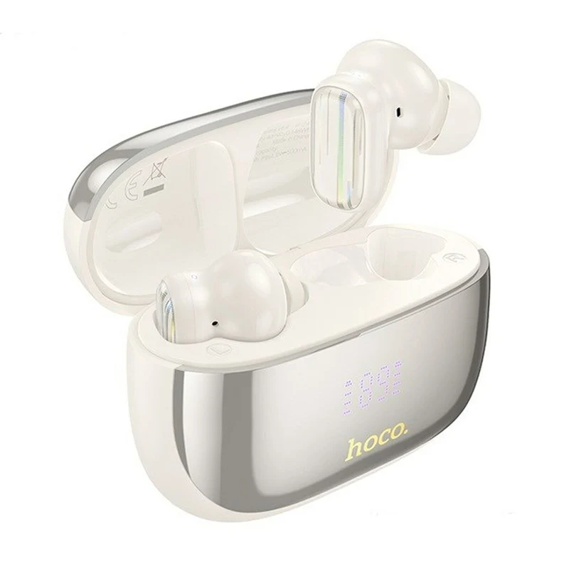 Auriculares Inalámbricos con Estuche de Carga Hoco EQ20 Rhyme Blanco