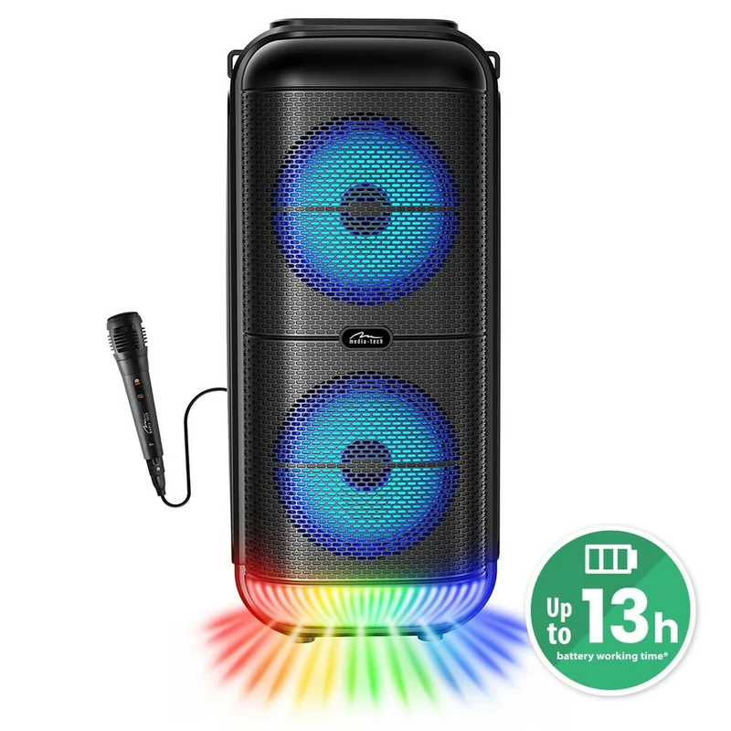 Altavoz Bluetooth Portátil Media Tech MT3183 Negro 50 W