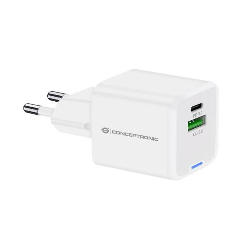 Cargador de Pared Conceptronic 120550203101 Blanco 20 W