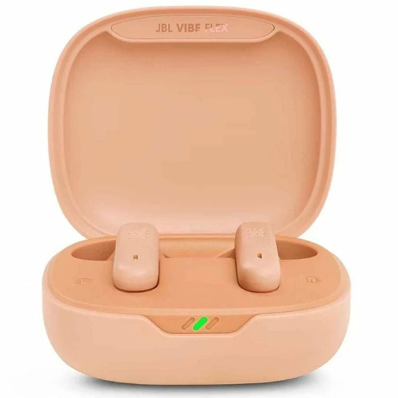 Auriculares Inalámbricos con Estuche de Carga JBL Vibe Flex Beige