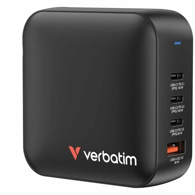 Cargador de Pared Verbatim 32216 165 W Negro