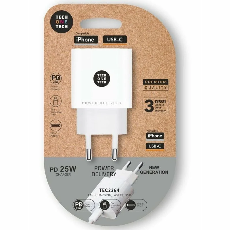 Cargador de Pared Tech One Tech TEC2264 25 W