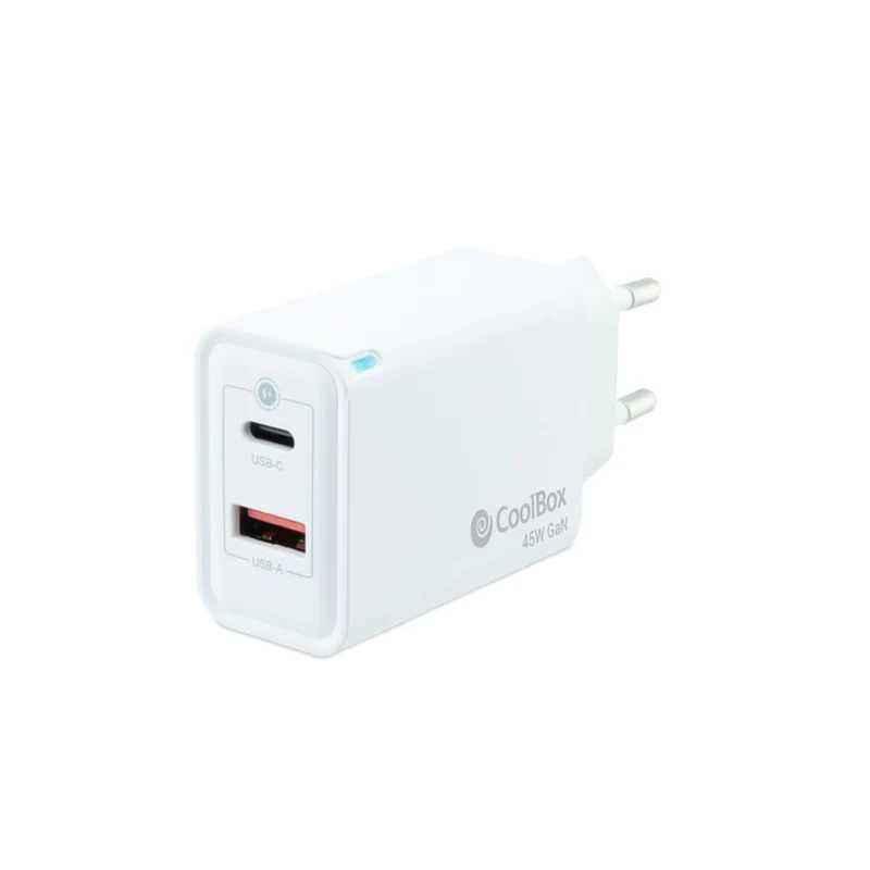 Cargador de Pared CoolBox LBP246DW 45 W Blanco