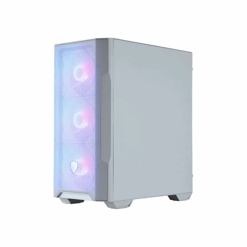 Caja Semitorre ATX MSI MAG FORGE M100R WHITE Blanco Acero Cristal Templado