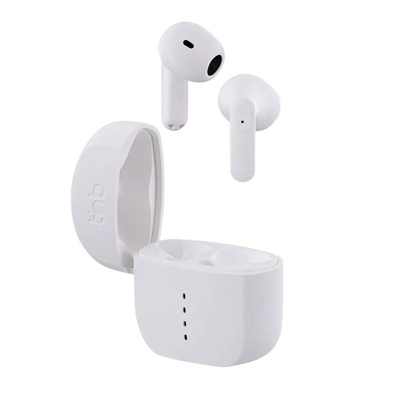 Auriculares Inalámbricos con Estuche de Carga T'NB ZIP 2 Blanco