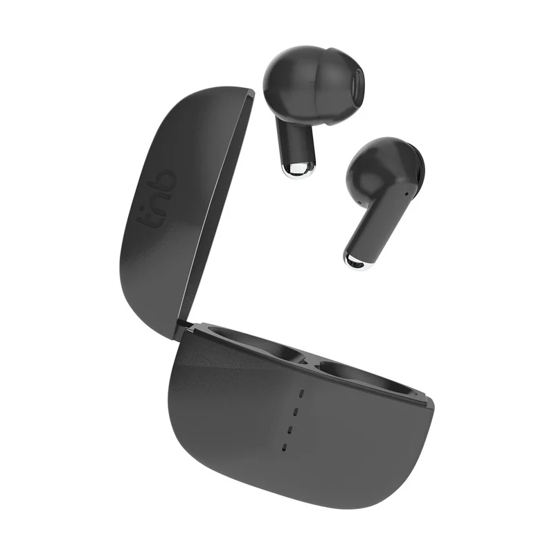 Auriculares Inalámbricos con Estuche de Carga T'NB ZIP 2 Negro