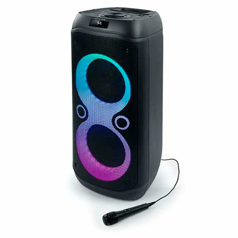 Altavoz Bluetooth Portátil Muse Negro 600 W