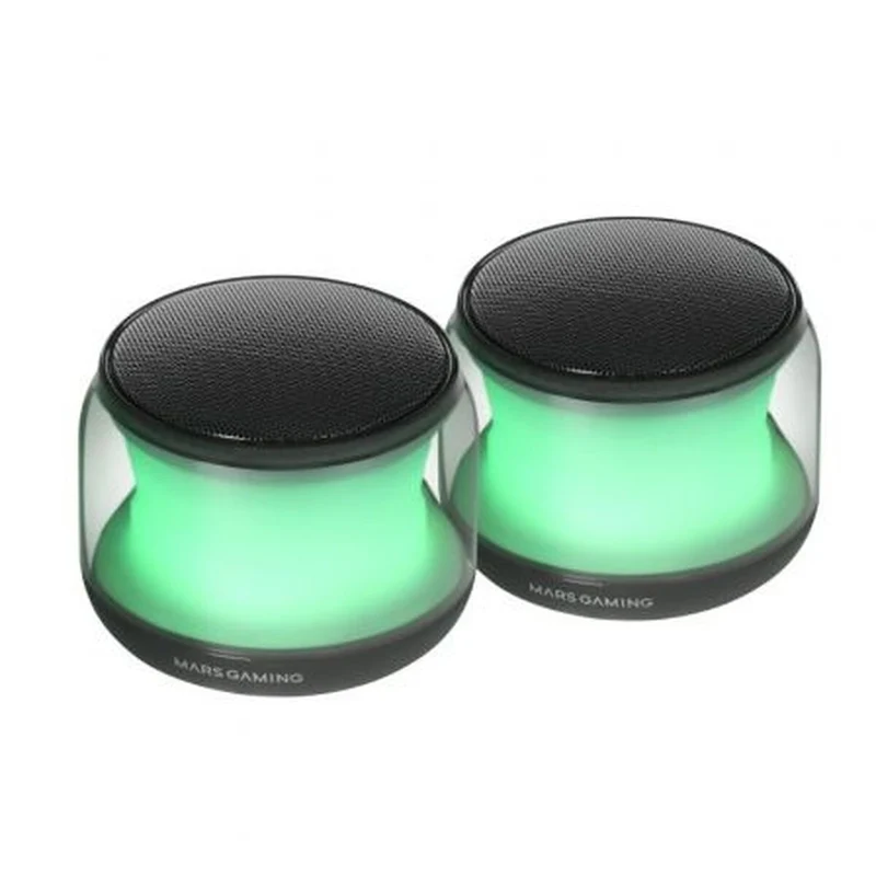 Altavoz Bluetooth Portátil Mars Gaming MSAURA Negro 15 W