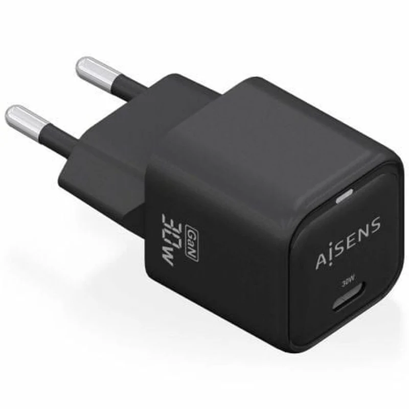 Cargador de Pared Aisens ASCH-30W1P019-BK Negro 30 W (1 unidad)