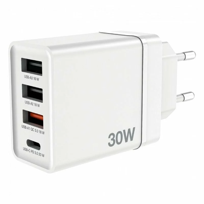 Cargador de Pared Verbatim CHR-30EU2 30 W