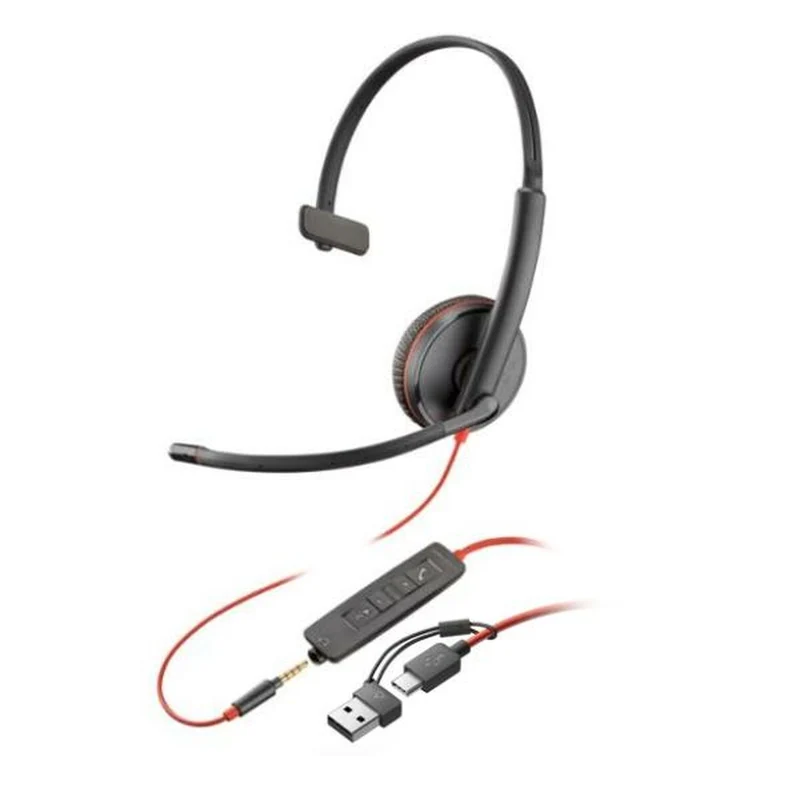 Auriculares Poly 8X227AA Negro